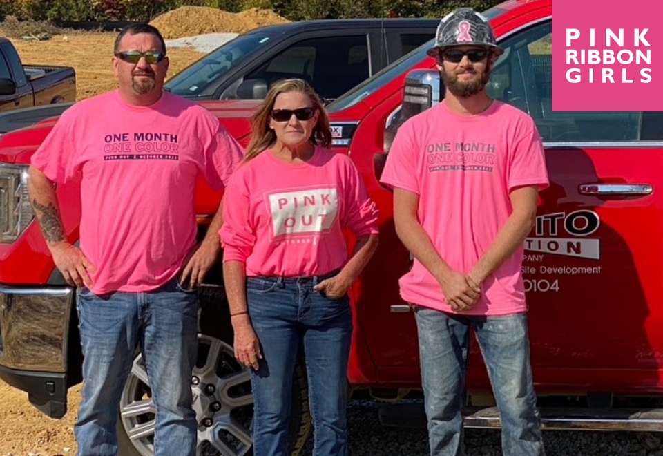 Pink Ribbon Girls Pink Out